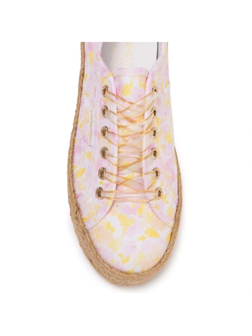 NWOT 41.5 loveshackfancy X superga Perky platform espadrille sneakers